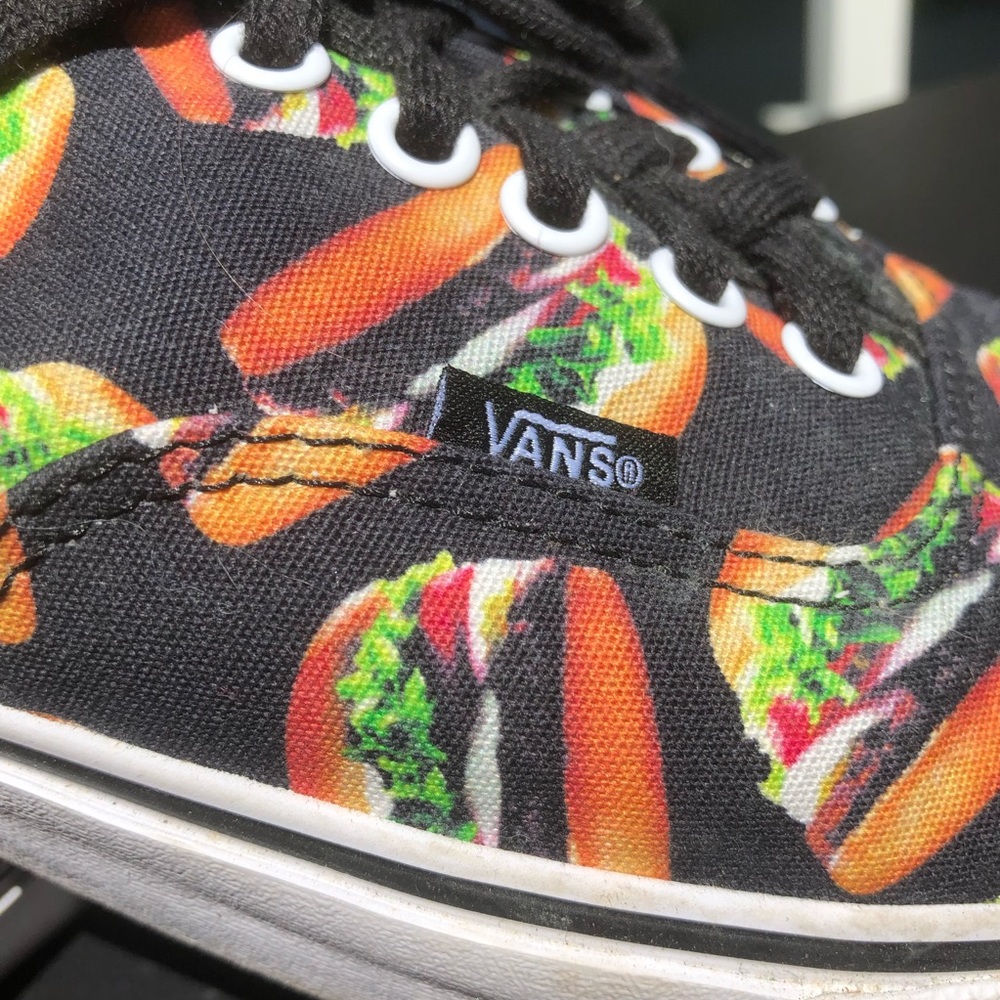 Authentic Vans Late Night Black Hamburger